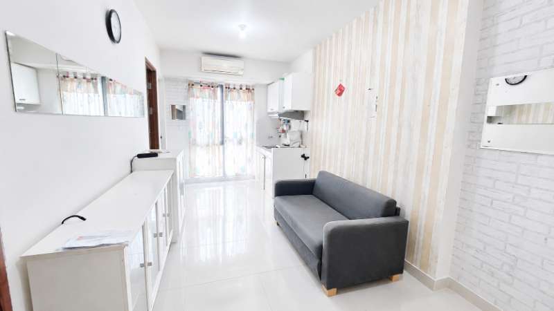 Disewakan 2BR Oak Tower A – Lantai Rendah, View City, Full Furnish, Terminal Pulo Gadung