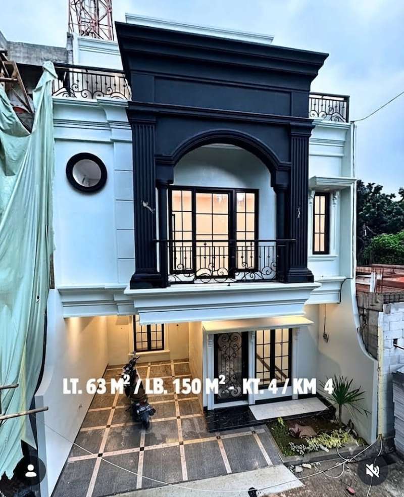 Rumah Baru Siap Huni ‎Lokasi Strategis Dalam Cluster Akses 2 Mobil ‎Jagakarsa Jakarta Selatan