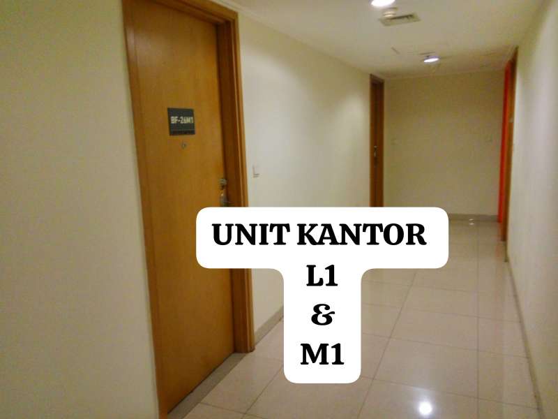 Dijual/sewa 2 Unit Kantor The Mansion Bougenville Fontana – Lantai 26